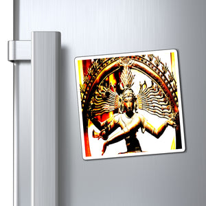 US Made - Magnets - The temples of Ancient India - Shiva Goddess radiating awareness, energy and love💘