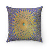 Faux Suede Square Pillow - Islamic Mosque dome, Esfahan, Iran