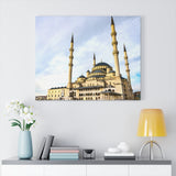 Printed in USA - Canvas Gallery Wraps - Mosque Kocatepe Camii, the largest Mosque in Ankara Turkey - Islam