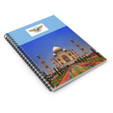 Spiral Notebook - US Print - Ruled Line - Awesome Holy Mosques of the World -The Taj Majal - Islam