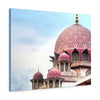 Printed in USA - Canvas Gallery Wraps - Putra Mosque is the principal mosque of Putrajaya, Malaysia.  - Islam