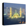 Printed in USA - Canvas Gallery Wraps - The Federal Territory Mosque in Kuala Lumpur, Malaysia - Islam