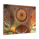 Printed in USA - Canvas Gallery Wraps - Blue Mosque - interior - Istanbul - Islam