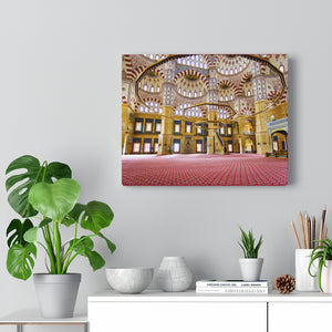 Printed in USA - Canvas Gallery Wraps - Sabanci Central Mosque interior - Turkey - Islam
