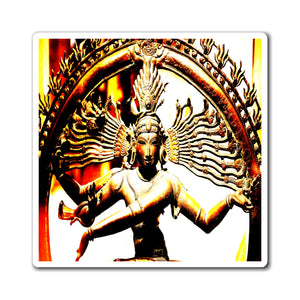 US Made - Magnets - The temples of Ancient India - Shiva Goddess radiating awareness, energy and love💘