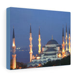 Printed in USA - Canvas Gallery Wraps - Çamlıca Republic Mosque - Capacity 63,000 - Islam religion - Istambul Turkey