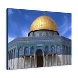 Printed in USA - Canvas Gallery Wraps - Al Aqsa Mosque in old city Jerusalem