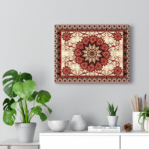Printed in USA - Canvas Gallery Wraps  for Home Decor Tiles  -  Oriental rug - Arabia