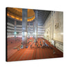 Printed in USA - Canvas Gallery Wraps - Muslim People ready for doing Salat in the Istiqlal Mosque - Indonesia - Universal Sunni - Islam