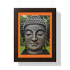 Buddhism - Framed Vertical Poster - Charming Buddha Statue - Gautama Buddha Khopoli - Maharashtra - India - Print in USA