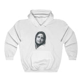 GILDAN 18500 - US Print - Unisex Heavy Blend Hooded Sweatshirt - Hindu Saint Ananda Mayi Ma - or bliss permeated Mother - - All is His