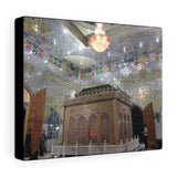 Printed in USA - Canvas Gallery Wraps - Holy Shrine of Imam Reza - Lucknow India - Islam