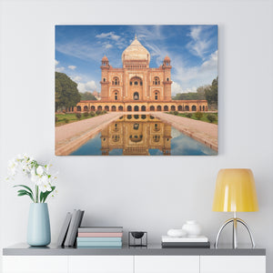 Printed in USA - Canvas Gallery Wraps -  Humayun Tomb, New Delhi - India - Hinduism