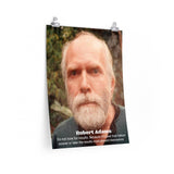 Premium Matte vertical posters - Robert Adams - American Advaita Teacher