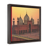 Square Framed Premium Canvas - Landmark mosque of Muhammad Ali in Cairo - Islam