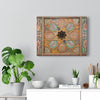 Printed in USA - Canvas Gallery Wraps - Wooden ceiling, oriental ornaments from Khiva, Uzbekistan