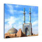 Printed in USA - Canvas Gallery Wraps - Grand  Jame Mosque of Yazd - Iran - Islam