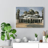 Printed in USA - Canvas Gallery Wraps - The Crystal Mosque or Masjid Kristal in Kuala Terengganu,  Malaysia - Islam