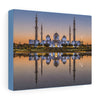 Printed in USA - Canvas Gallery Wraps - Sheikh Zayed Mosque at Night - UAE -  Capacity 122,000 - Islam religion - Abu Dhabi UAE