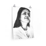 Quality Vertical POSTER - US Made - Hindu Saint Ananda Mayi Ma - or bliss permeated Mother - Bring Blessings Home