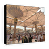 Printed in USA - Canvas Gallery Wraps - Muslim walk in Nabawi Mosque - KSA