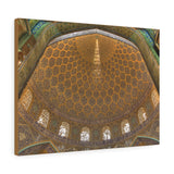 Printed in USA - Canvas Gallery Wraps - Inside the Sheikh Lutfallah Mosque - Isfahan, Iran - Islam