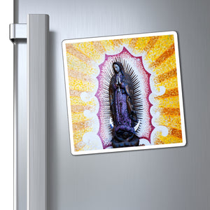 US Made - Magnets - for Christians to Remember our Saints and History -- for a BLESSED Home - Our Lady of Guadalupe