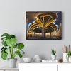 Printed in USA - Canvas Gallery Wraps - Kuwait Grand Mosque interior - Kuwait- Islam