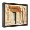 Horizontal Framed Premium Gallery Wrap Canvas - The Philae Temple - Egypt - Ancient religions