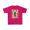 CAMISA DE NIÑOS/NIÑAS - GILDAN 5000B - Kids Heavy Cotton™ Tee - Nuestra Señora de Guadalupe o la Virgen de Guadalupe - Mexico - Catholicism