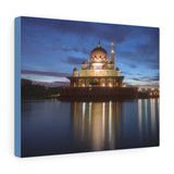 Printed in USA - Canvas Gallery Wraps - The Putrajaya Mosque in Kuala Lumpur, Malaysia - Islam