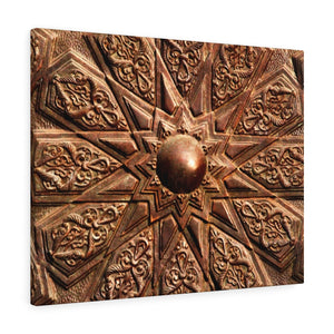 Printed in USA - Canvas Gallery Wraps - Islamic Fragment of a door of a mosque in Saint Petersburg - Islam