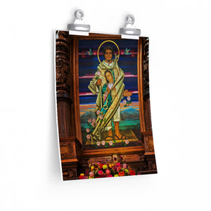 Posters de CALIDAD - Premium Matte vertical posters - Indians Chapel at La Villa de Guadalupe, Virgen of Guadalupe - Mexico - Catholicism