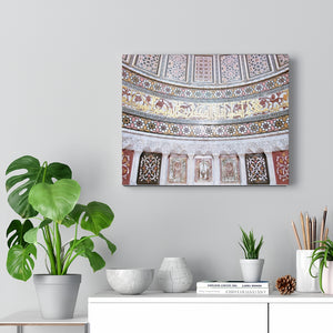Printed in USA - Canvas Gallery Wraps - Islamic art patterns in a historic mosque - Syria -  Islam