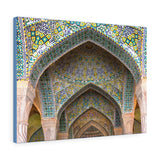 Printed in USA - Canvas Gallery Wraps - Arches of the Vakil Mosque in Shiraz, Iran - Islam
