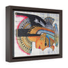 Horizontal Framed Premium Gallery Wrap Canvas - The symbol of Pharaoh Painting on Papyrus - Egypt -  Ancient religions