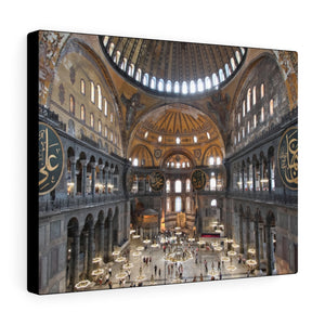 Printed in USA - Canvas Gallery Wraps - Santa Sofia in Istanbul Basilic - Turkey -  Islam