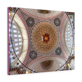 Printed in USA - Canvas Gallery Wraps - Dome of Suleymaniye Mosque in Istanbul, Turkey - Islam
