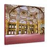 Printed in USA - Canvas Gallery Wraps - Sabanci Central Mosque interior - Turkey - Islam