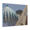 Printed in USA - Canvas Gallery Wraps - Islamic buildings and Mosques at main square in Samarkand, Uzbekistan  - Islam