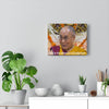 BUDDHISM - SMALL Canvas Gallery Wraps - Made in USA -  The Dalai Lama - Exiled from Tiben by the military invasion by China Printify