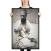 Enhanced Matte Paper Framed Poster (in) - Baba Hari Dass  (Babaji) - Indian Yogi - Hinduism IMAGES OF GOD