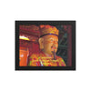 Framed poster -  Confucius - Gods Religion Temple - Vietnam - The Worlds Teacher - Political and Spiritual Master - Confucianism - China IMAGES OF GOD