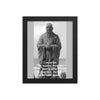 Framed poster -  Confucius - The Worlds Teacher - Political and Spiritual Master - Confucianism - China - "By nature, men are nearly alike; by practice, they get to be wide apart." IMAGES OF GOD