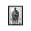 Framed poster -  Confucius - The Worlds Teacher - Political and Spiritual Master - Confucianism - China - "By nature, men are nearly alike; by practice, they get to be wide apart." IMAGES OF GOD