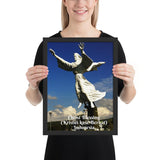 Framed poster  - Jesus Christ Blessing (Kristus kase Berkat), Indonesia - Catholicism IMAGES OF GOD