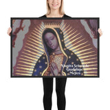 Framed poster -  Nuestra Señora de Guadalupe - BOLOGNA, ITALIA - Catholicism IMAGES OF GOD