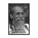 Framed poster - Baba Hari Dass (Babaji) - Yoga - Hinduism - India IMAGES OF GOD