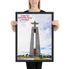 Framed poster - Cristo Rei (Christ the King) -  Portugal - Europe - Monument - Jesus Christ - Catholicism IMAGES OF GOD