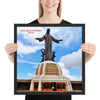 Framed poster - Cristo Rey de los Álamos -  Mexico - Central America - Monument Jesus Christ - Catholicism IMAGES OF GOD